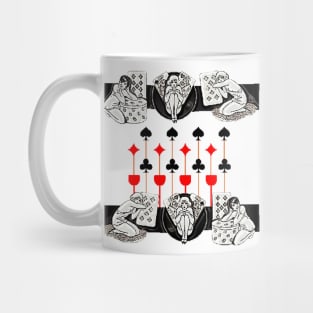 Luck Unlucky cards in the roulette girls game Mug